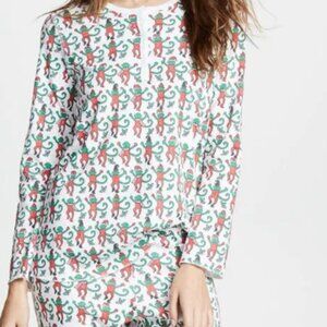 Roller Rabbit Christmas Holiday Pajama Set